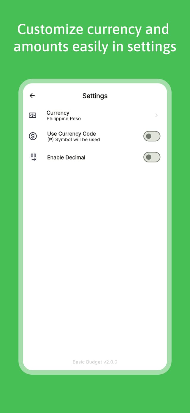 Budgetarian — Money Tracker Screenshot 5