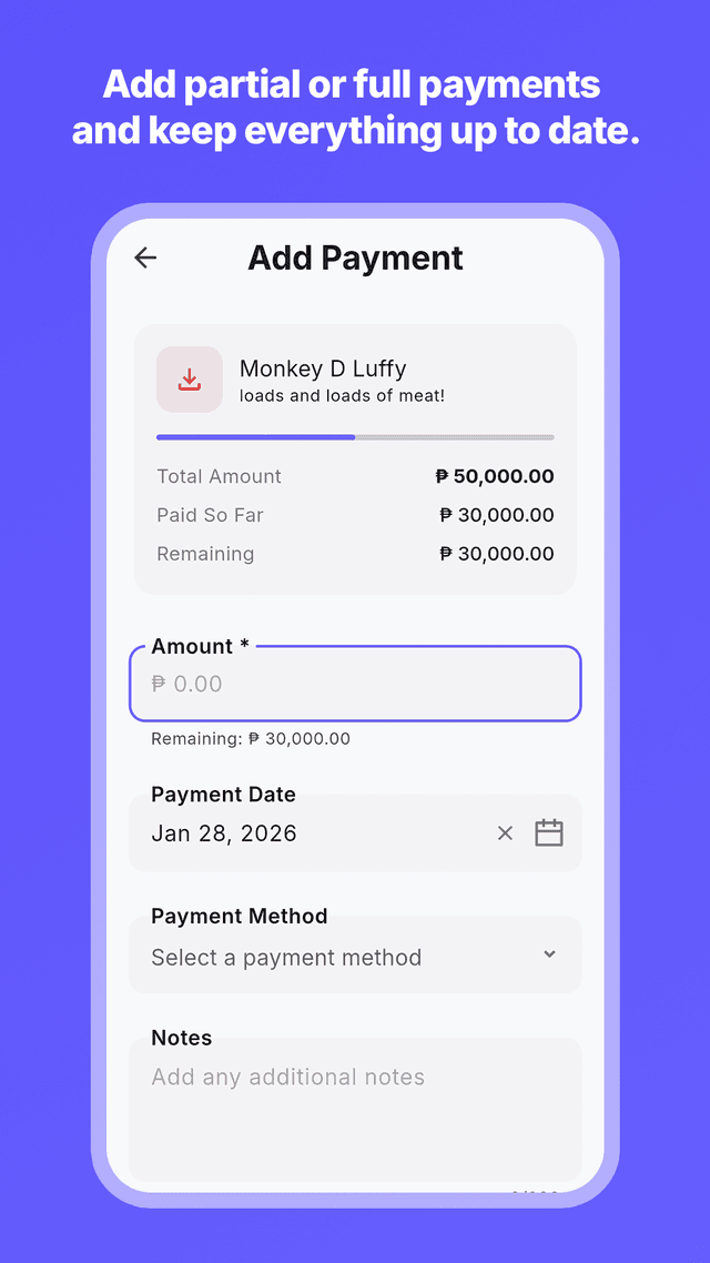 Utang: Credit & Debt Tracker Screenshot 5