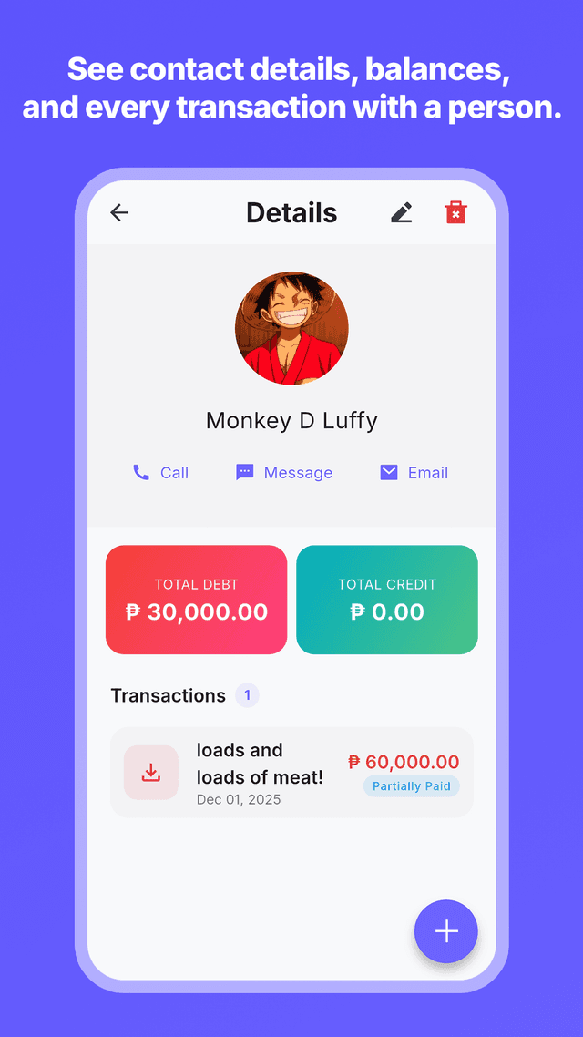 Utang: Credit & Debt Tracker Screenshot 7